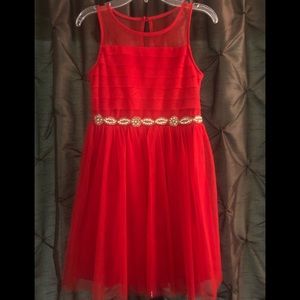 Sequins Hearts Girl’s Dress